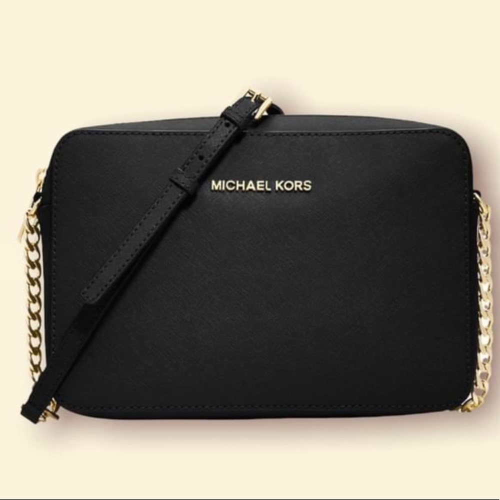 NWT Michael Kors Jet Set Large East West Crossbody Bag